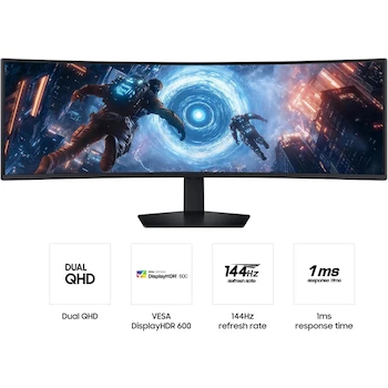 Imagen 2 de Monitor Curvado Samsung Odyssey G9 G91F LS49FG910ENXZA 49 Pulgadas 2025
