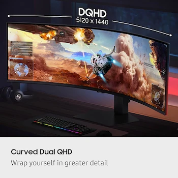 Imagen 4 de Monitor Curvado Samsung Odyssey G9 G91F LS49FG910ENXZA 49 Pulgadas 2025
