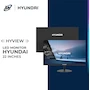 Miniatura de HYUNDAI HY View HT21FOMBK02 22” Monitor de Oficina VA Full HD Negro con HDMI Incluido