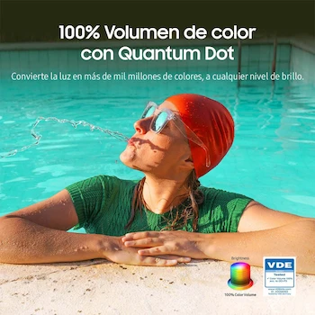 Imagen 4 de Samsung 65-Inch QEF1 Series QLED 4K UHD Smart Tizen TV (2025 Model)