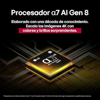 Imagen 4 de LG 86NANO80ASA Pantalla 86 Pulgadas NanoCell AI NANO80 Smart TV webOS 2025