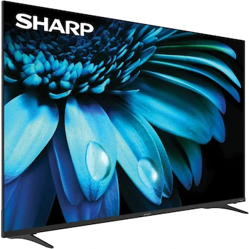 Imagen 4 de Sharp Aquos Frameless 4K UHD LED Smart TV 55" Roku TV Modelo 4TC55EL8UR Color Negro