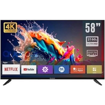 Imagen de referencia para Quaroni Q58N24 58 Pulgadas Smart TV 4K UHD Negro