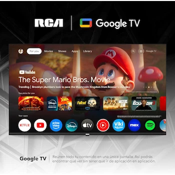 Imagen 5 de RCA Pantalla de 50" MultiTuner HD Smart TV con Sistema Operativo Google TV 2025 - Modelo R50M-U4G