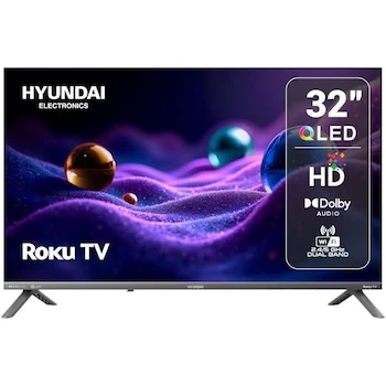 Imagen 1 de Televisión Hyundai Roku TV QLED HD de 32 Pulgadas Modelo HYLED3258QR