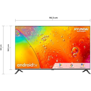 Imagen 3 de Hyundai HYLED4322GiM Smart TV 43 Pulgadas Full HD LED