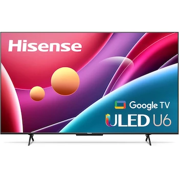 Imagen 1 de Televisor Hisense ULED 4K Premium Quantum Dot QLED Serie 55U6H de 55 Pulgadas Smart Google TV Modelo 2022 con Control Remoto de Voz