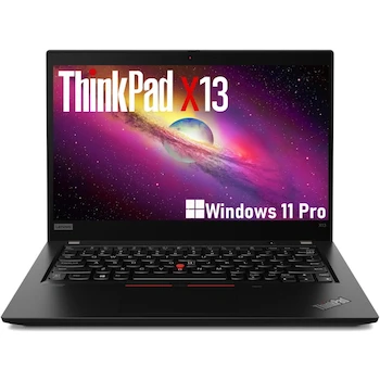 Imagen de referencia para Lenovo ThinkPad X13 Gen1 13.3" Laptop Intel Core i7-10510U 8GB RAM 512GB SSD Windows 11 Pro Reacondicionada
