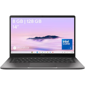 Imagen de referencia para ASUS Chromebook Plus CX14 2025 Intel Core 3 Series 100s Misty Grey 14-inch Laptop 8GB RAM 128GB SSD