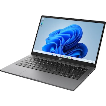 Imagen de referencia para Laptop Hyundai HyBook 14.1" Intel Celeron N4020 8GB RAM 256GB SSD Windows 11 Home Gris