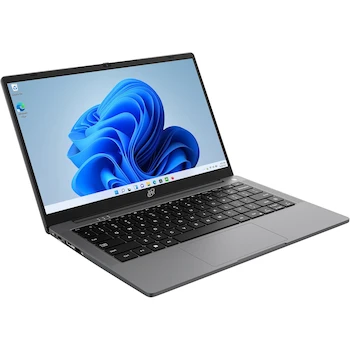 Imagen 3 de Laptop Hyundai HyBook 14.1" Intel Celeron N4020 8GB RAM 256GB SSD Windows 11 Home Gris