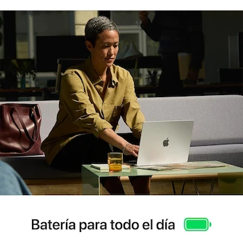 Imagen 5 de Apple MacBook Pro 16.2 Pulgadas 2024 con Chip M4 Max CPU 14 Núcleos GPU 32 Núcleos 36GB Memoria Unificada 1TB Almacenamiento Plata