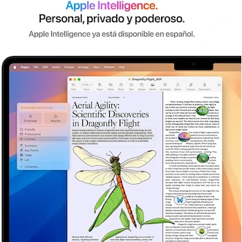 Imagen 4 de Apple MacBook Air 13 Pulgadas 2025 Modelo MW0Y3E/A Chip M4 16GB Memoria Unificada 256GB Almacenamiento Blanco Estelar