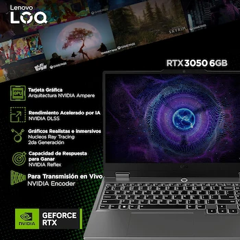 Imagen 2 de Lenovo Legion Pro 5 16ARX8 16" WQXGA AMD Ryzen 7 7745HX 16GB RAM 512GB SSD NVIDIA GeForce RTX 4060 Onyx Grey Windows 11 Home Gaming Laptop