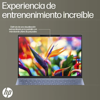Imagen 5 de HP Pavilion Aero 13-bg0000la Laptop con AMD Ryzen 7, 16GB RAM, 1TB SSD, Pantalla 13" WUXGA 1920x1200, Windows 11 Home, Teclado en Español, Garantía México, Color Azul Celeste