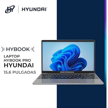 Imagen 2 de HYUNDAI Hybook Pro HT15CA10S01GY Laptop 15.6" Intel Core i7-10610U 16GB RAM 2TB SSD Windows 11 Home S Español Gris