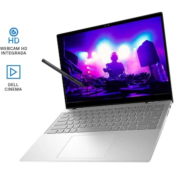 Imagen 5 de Dell Inspiron 14 7430 2-in-1 Convertible Laptop Platinum Silver 14" FHD Touchscreen Intel Core i5-1335U 8GB LPDDR5 RAM 512GB SSD Windows 11 Home