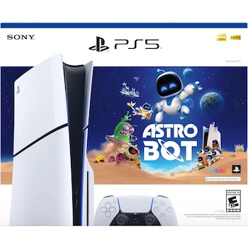 Imagen 2 de PlayStation 5 Slim Disc Console - Astro Bot Bundle