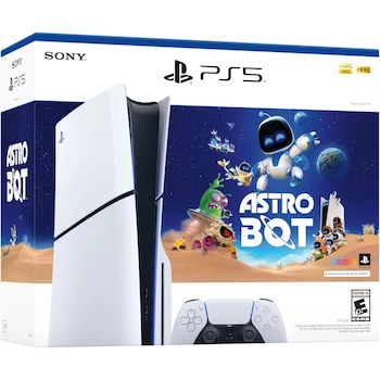 Imagen 3 de PlayStation 5 Slim Disc Console - Astro Bot Bundle