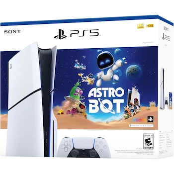 Imagen 4 de PlayStation 5 Slim Disc Console - Astro Bot Bundle