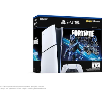Imagen 3 de Sony PlayStation 5 Digital Edition Console Fortnite Cobalt Star Bundle
