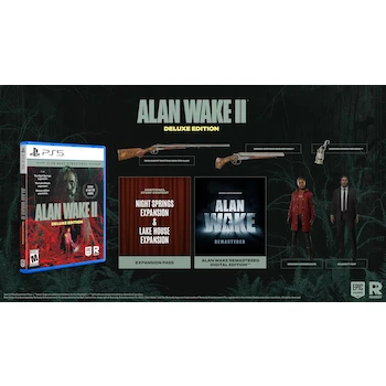 Imagen 2 de Alan Wake II Deluxe Edition Physical Video Game for PlayStation 5