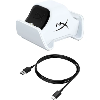 Imagen 5 de HyperX ChargePlay Duo Estación de Carga para Dos Controles Inalámbricos DualSense de PlayStation 5 Negra