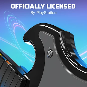 Imagen 4 de PDP RIFFMASTER Wireless Guitar Controller for PlayStation 5 and PlayStation 4, PS5/PS4, Rock Band 4 - Officially Licensed by Sony - Black - Standard Edition