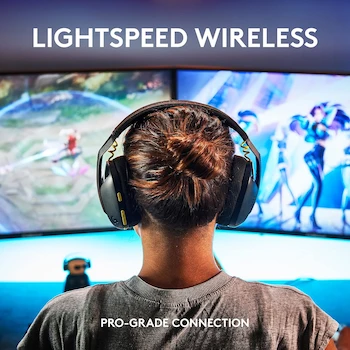 Imagen 2 de Logitech G435 LIGHTSPEED Audífonos Inalámbricos Gaming Bluetooth On-Ear - Negro