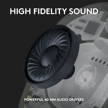 Imagen 4 de Logitech G435 LIGHTSPEED Audífonos Inalámbricos Gaming Bluetooth On-Ear - Negro
