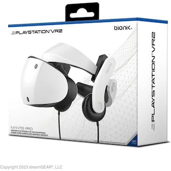 Imagen de referencia para Bionik Mantis Attachable VR Headphones for PlayStation VR2