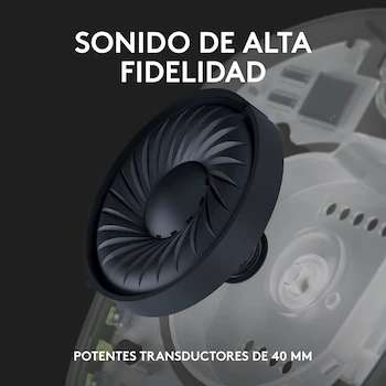Imagen 4 de Logitech G435 LIGHTSPEED Audífonos Inalámbricos Gaming Bluetooth Blanco