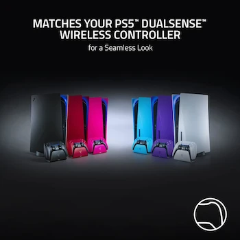 Imagen 4 de Razer Base de Carga Rápida para Controladores DualSense de PS5 - Rojo