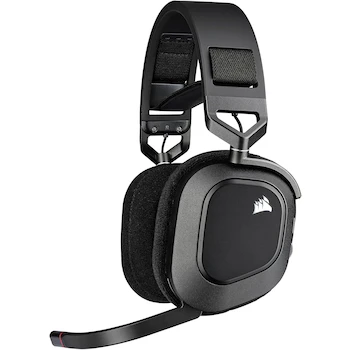 Imagen de referencia para Corsair HS80 RGB Wireless Auriculares Inalámbricos para Juegos Multiplataforma - Carbono