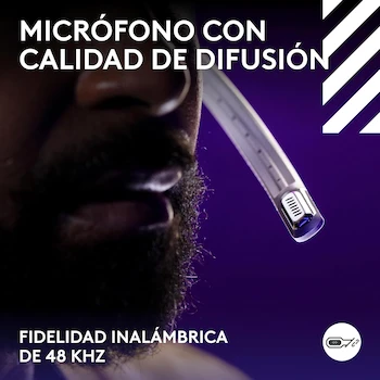 Imagen 5 de Logitech G Astro A50 Lightspeed Auriculares Inalámbricos para Juegos con Estación Base Gen 5 Blanco