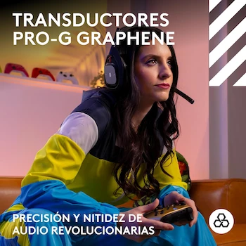 Imagen 3 de Logitech G Astro A50 Lightspeed Audífonos con Micrófono Inalámbricos para Juegos con Estación Base (Gen 5) - Negro