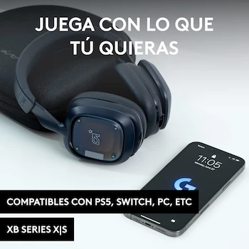 Imagen 2 de Logitech G Astro A30 Lightspeed Audífonos Inalámbricos para Gaming con Micrófono Desmontable Navy Rojo