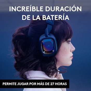 Imagen 4 de Logitech G Astro A30 Lightspeed Audífonos Inalámbricos para Gaming con Micrófono Desmontable Navy Rojo