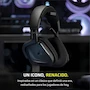Miniatura de Corsair Void v2 Auriculares Inalámbricos para Juegos con Bluetooth para PC, PS5, PS4, Switch y Móvil - Carbono