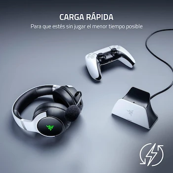 Imagen 2 de Razer RC21-01900100-R3U1 Base de Carga Rápida para Controlador PS5 DualSense Negro