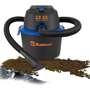 Imagen 4 de Aspiradora Koblenz WD-2.5 MA Seco-Mojado 3 en 1 Negro Capacidad 2.5 Galones