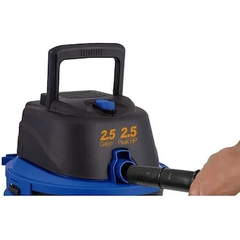 Imagen 5 de Aspiradora Koblenz WD-2.5 MA Seco-Mojado 3 en 1 Negro Capacidad 2.5 Galones