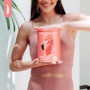 Imagen 4 de Birdman Fitmingo Proteína Vegana con Fit, Beauty y Balance Blends 1700g Sabor Moka