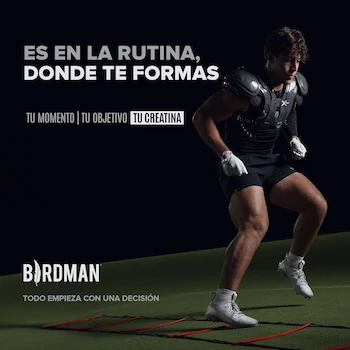 Imagen 3 de BIRDMAN Creatina Monohidratada En Polvo Sin Sabor 450g - 90 Servicios