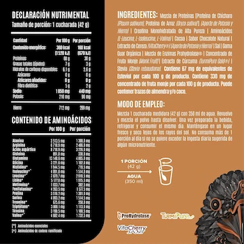 Imagen 2 de Birdman Falcon Performance Proteína en Polvo Sabor Choco Bronze 1.9kg 50 Servicios