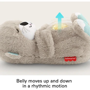 Imagen 3 de Fisher-Price Soothe 'n Snuggle Búho Juguete de Peluche Portátil para Bebé Modelo HGB49 Color Marrón