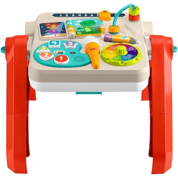 Imagen de referencia para Fisher-Price Juguete para Bebés Mesa de Actividades 4 en 1 para Bebés de 6 Meses en Adelante