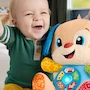 Miniatura de Fisher-Price Ríe y Aprende Perrito Aprende Conmigo Juguete para Bebés de 6 a 36 Meses Multicolor Modelo FPP53