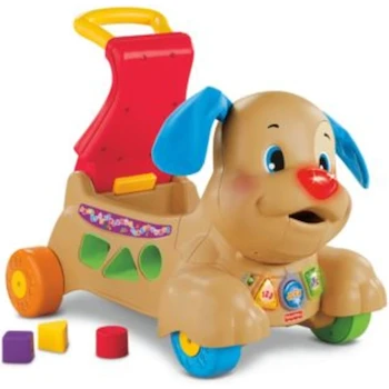 Imagen de referencia para Fisher-Price Ríe y Aprende Perrito Camina Conmigo Andadera 3 en 1 Modelo B015EBUQZ8