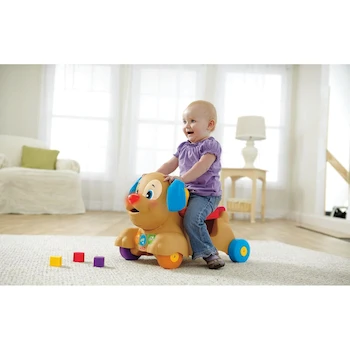 Imagen 3 de Fisher-Price Ríe y Aprende Perrito Camina Conmigo Andadera 3 en 1 Modelo B015EBUQZ8